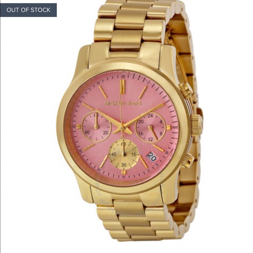 Michael Kors Pink Runway Watch